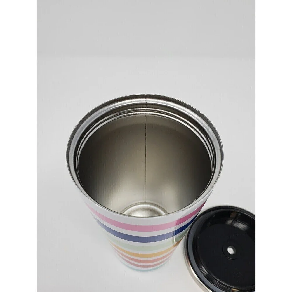 DISNEY X TARGET STAINLESS STEEL TUMBLER COFFEE WATER CUP RAINBOW MICKEY MOUSE